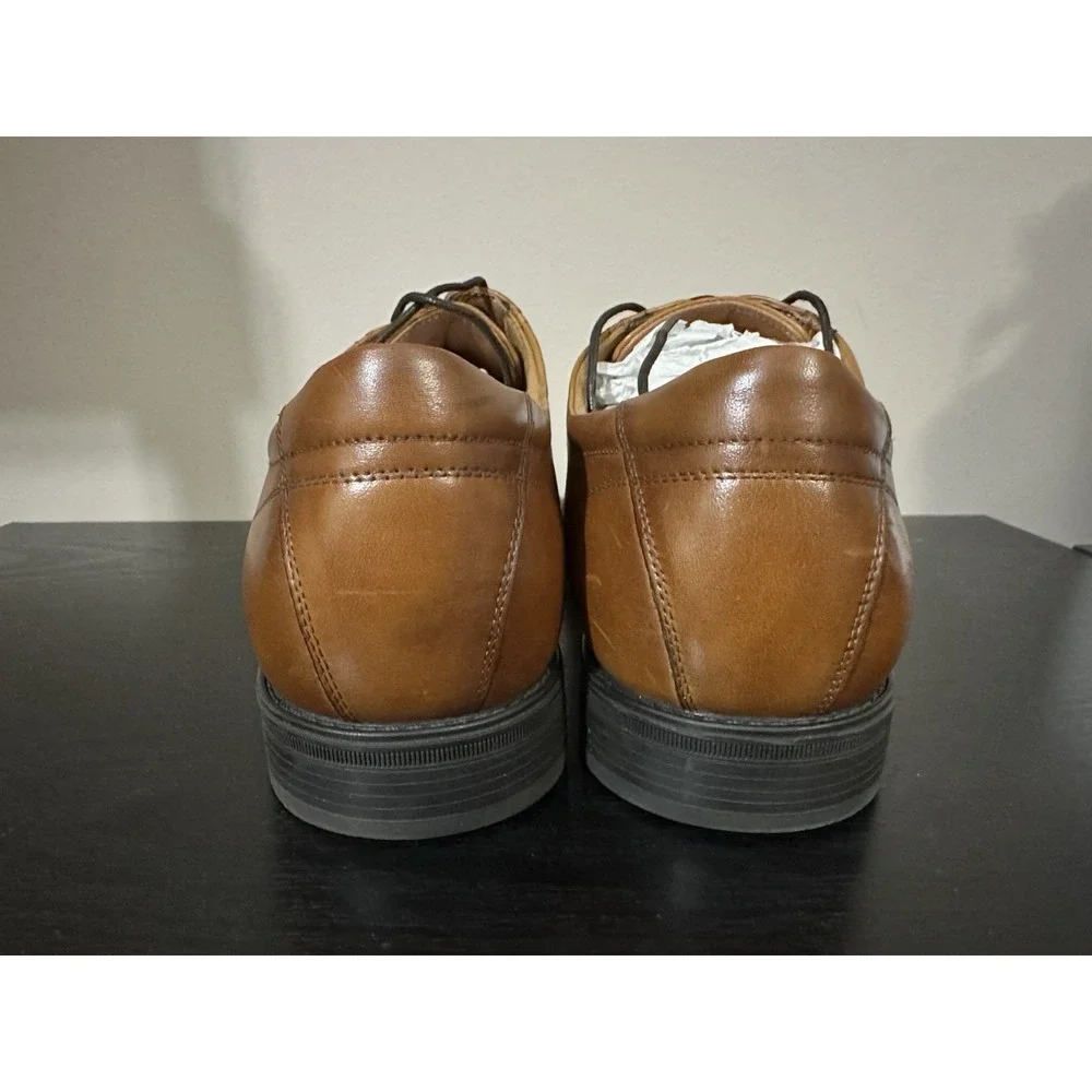Mens Florsheim Midtown Cap Toe Oxford - Cognac Leather, Size 12 D US 12138 221‎